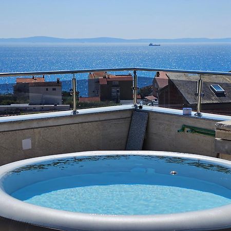 Modern Villa With Jacuzzi, Beautiful Sea View, Near Split! Villa 36A Podstrana Zewnętrze zdjęcie