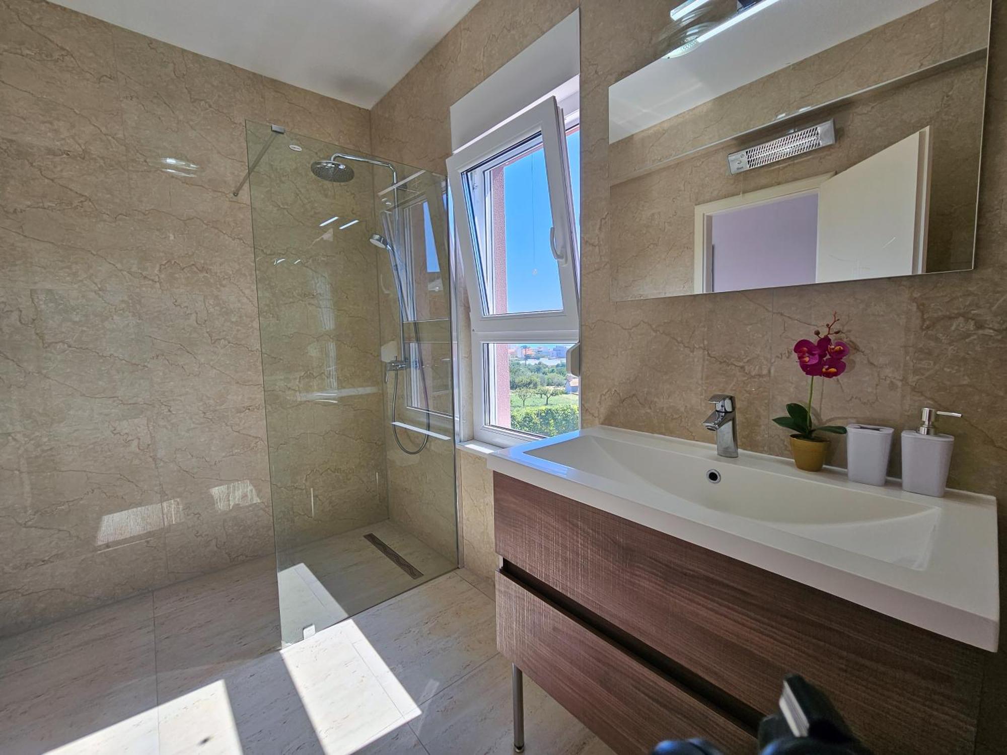 Modern Villa With Jacuzzi, Beautiful Sea View, Near Split! Villa 36A Podstrana Zewnętrze zdjęcie