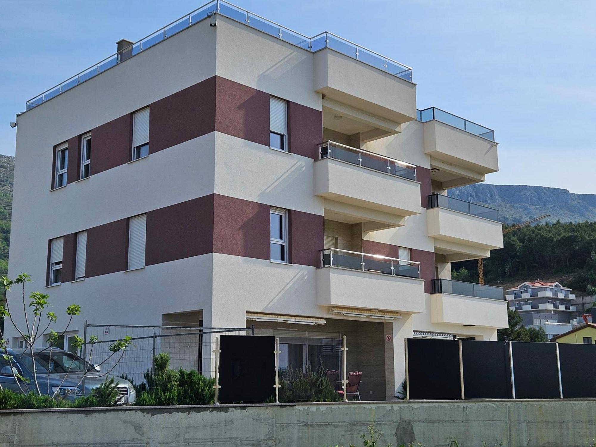 Modern Villa With Jacuzzi, Beautiful Sea View, Near Split! Villa 36A Podstrana Zewnętrze zdjęcie
