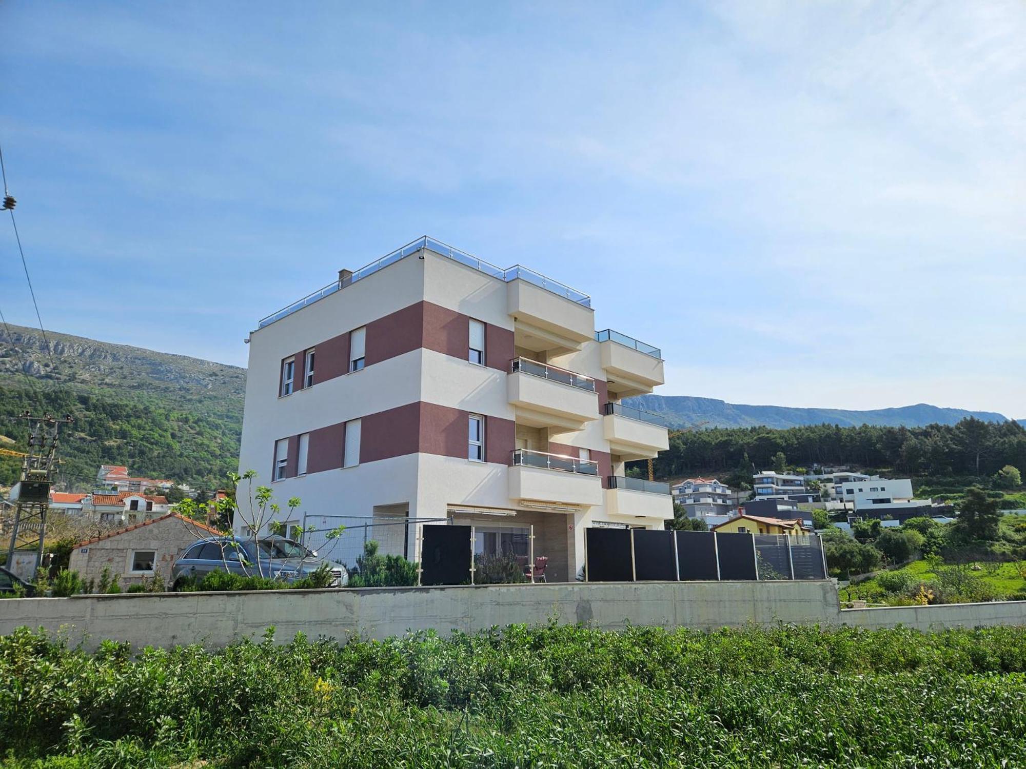 Modern Villa With Jacuzzi, Beautiful Sea View, Near Split! Villa 36A Podstrana Zewnętrze zdjęcie
