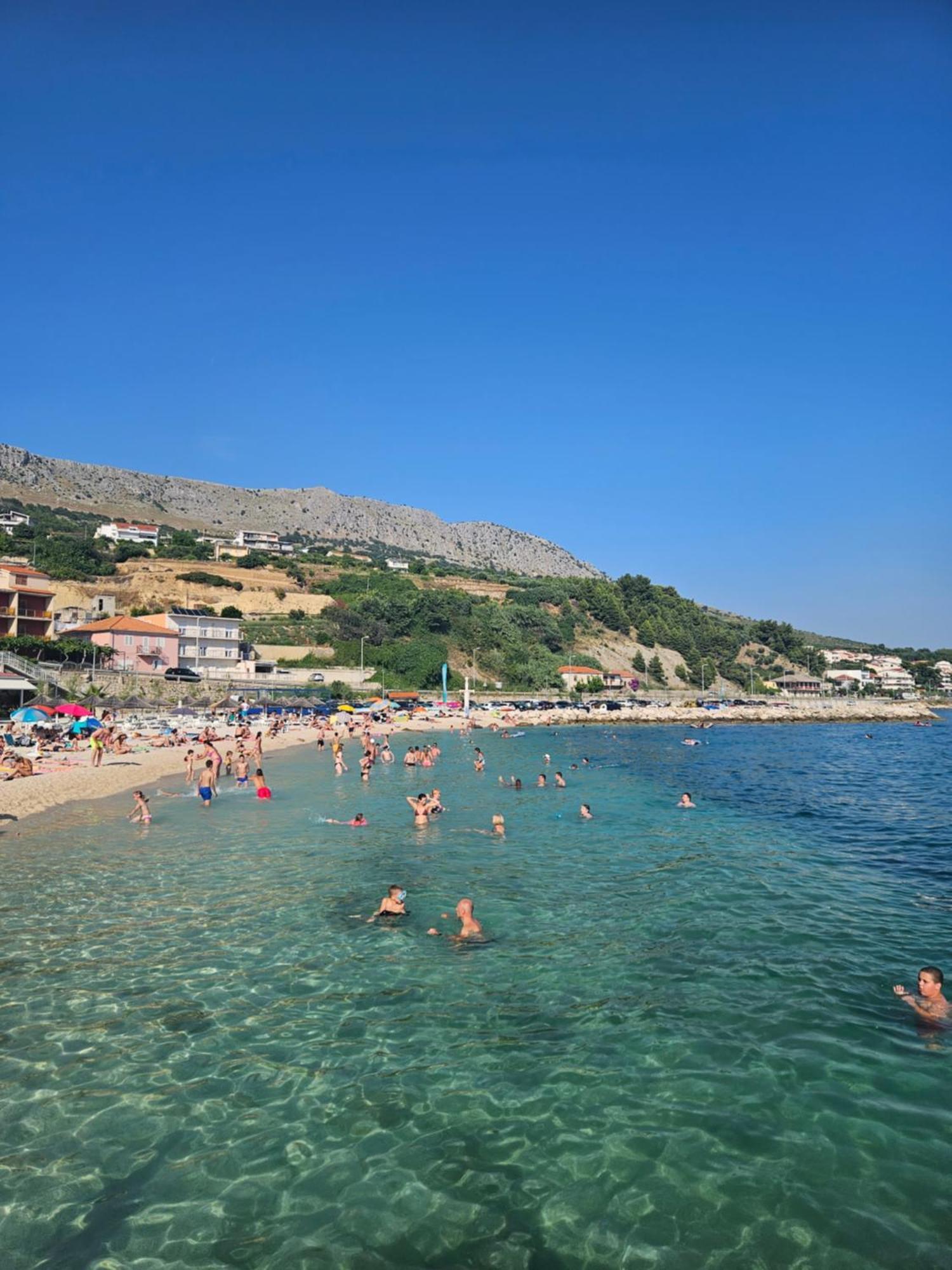 Modern Villa With Jacuzzi, Beautiful Sea View, Near Split! Villa 36A Podstrana Zewnętrze zdjęcie