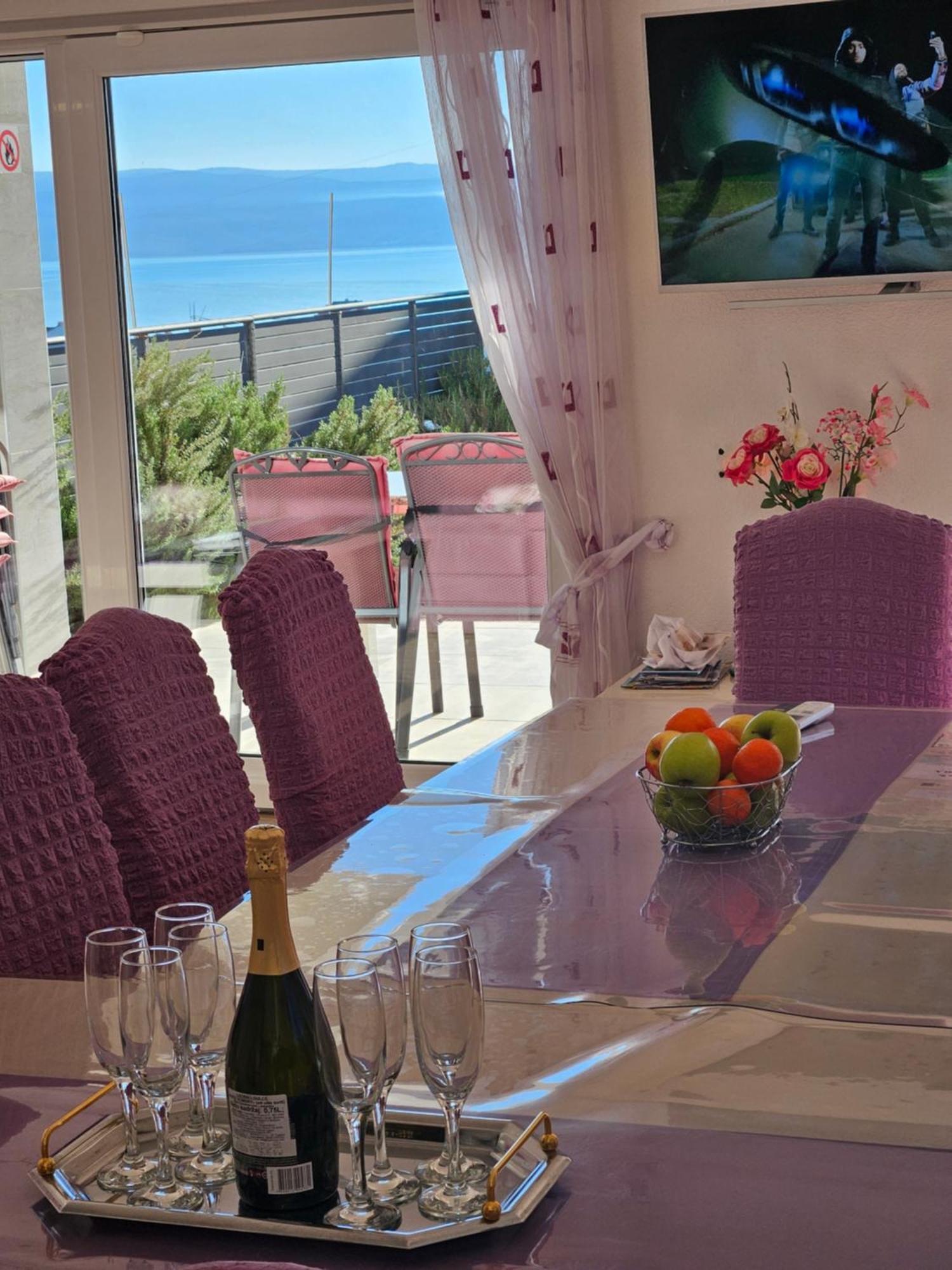 Modern Villa With Jacuzzi, Beautiful Sea View, Near Split! Villa 36A Podstrana Zewnętrze zdjęcie