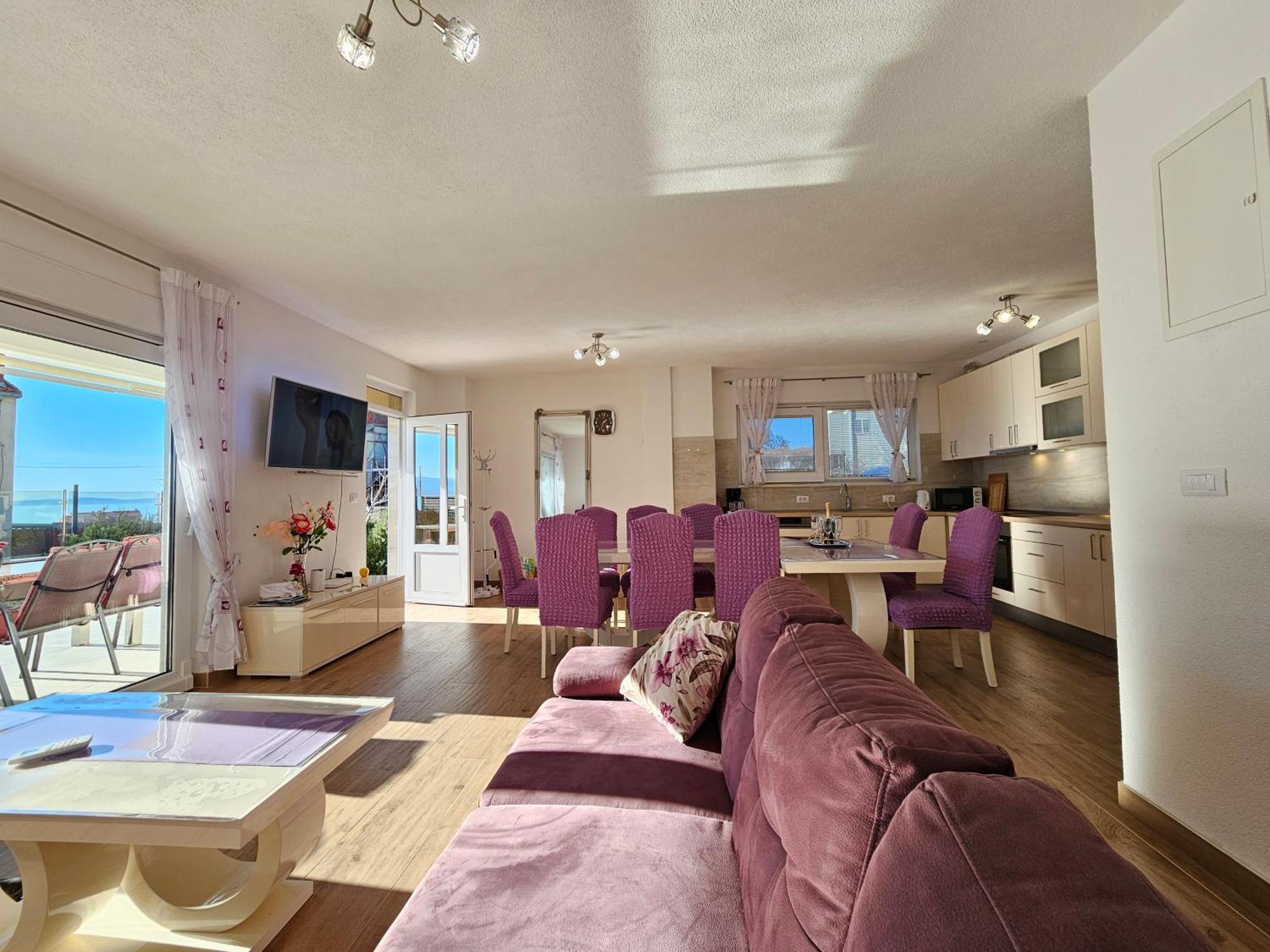 Modern Villa With Jacuzzi, Beautiful Sea View, Near Split! Villa 36A Podstrana Zewnętrze zdjęcie